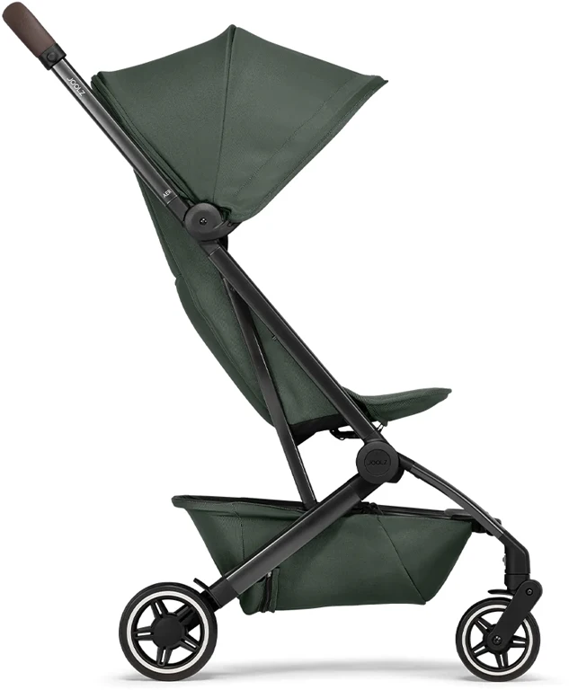 Дитяча прогулянкова коляска Joolz Aer+ Forest green з бампером и підстаканником